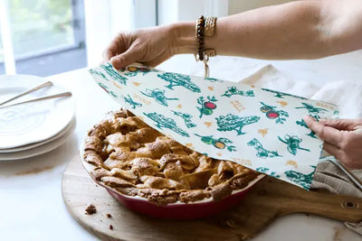 100% natural, recyclable and American made beeswax for safe food storage.