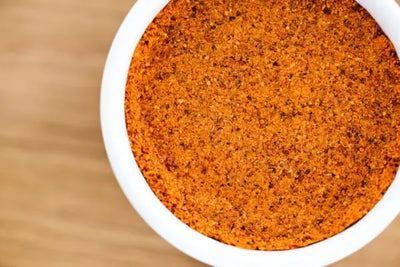 A blend of seasonings in a bowl.