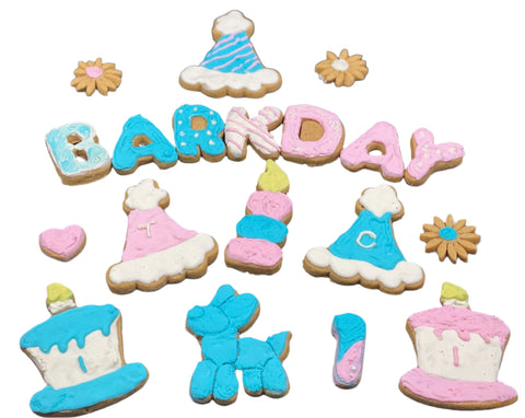 All-Natural Dog Treats Gift Box – BarkDay Celebration Pack | Made in USA Dogtown Bakery  Dog Cake, Dog Party