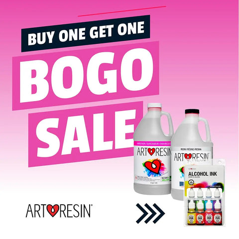 1 Gallon Clear Epoxy Resin Kit – Non-Toxic, UV-Resistant, Food Safe | Made in USA by ArtResin ArtResin  Artists Epoxy Resin