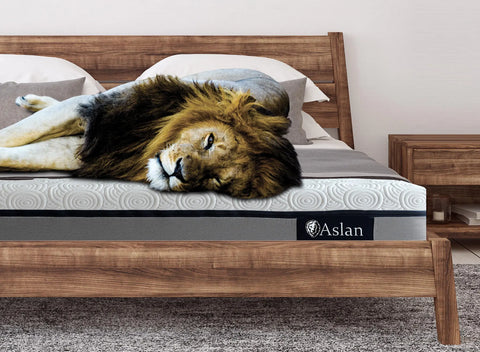 10 Inch Aslan Gel Infused Memory Foam Mattress – Medium Firm Support | Made in USA Aslan Mattress  Mattress