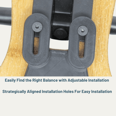 Low Profile Longboard and E-Skate Foot Stop – Enhanced Traction and Stability | Made in USA Chatelet Manufacturing 