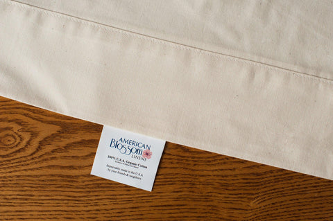 100% American-Grown Cotton Pillowcases – Soft, Crisp, USA-Made Bed Linens by American Blossom Linens American Blossom Linens  Pillows & Pillowcases