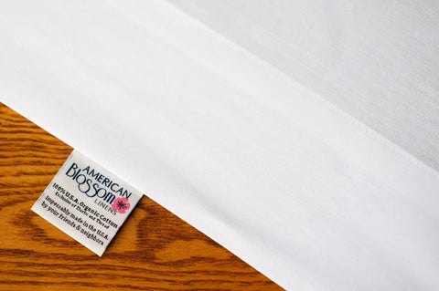 100% American-Grown Cotton Pillowcases – Soft, Crisp, USA-Made Bed Linens by American Blossom Linens American Blossom Linens  Pillows & Pillowcases