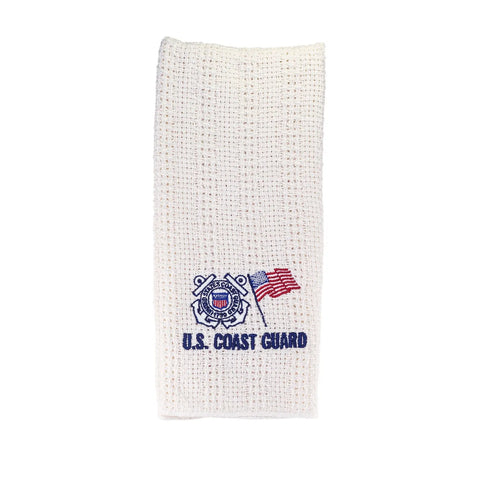 100% Cotton Novelty Embroidered Kitchen Towels  24" X 15" Carolina Cotton  Dish Towels 13.00 Coast Guard