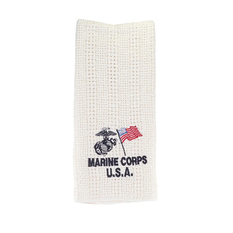 100% Cotton Novelty Embroidered Kitchen Towels  24" X 15" Carolina Cotton  Dish Towels 13.00 Marines
