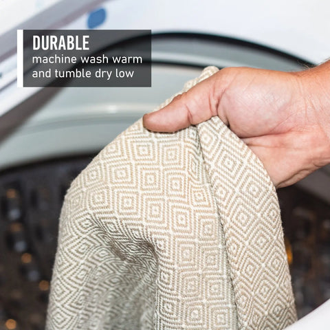 100% Cotton Patterned (Large) Throw Blankets - 58" X 62" Carolina Cotton  Throw Blankets Patterned