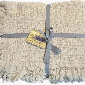 100% Cotton Throw Blanket 50x60 Inch – Cozy Warmth | Made in USA Carolina Cottons  Throw Blankets