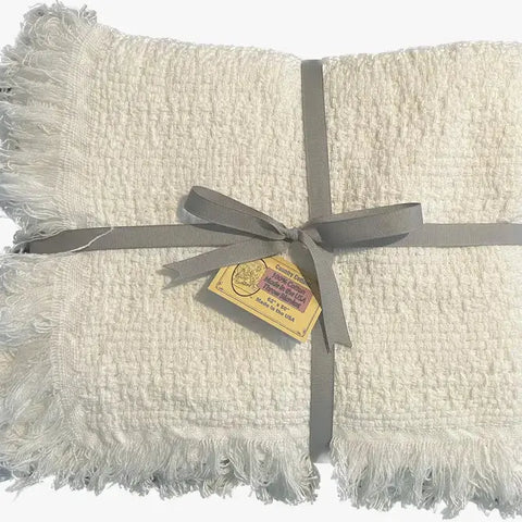100% Cotton Throw Blankets 50" X 60" Carolina Cotton  Throw Blankets 49.99 100% Cotton Throw Blankets 50" x 60" - White