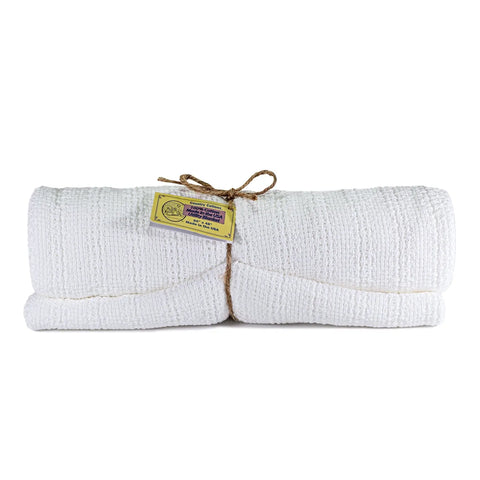 100% Cotton Utility Blanket – Lightweight 60x48 Inch Soft Throw | Made in USA Carolina Cottons  Utility Blankets
