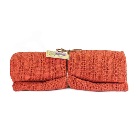 100% Cotton Utility Blanket – Lightweight 60x48 Inch Soft Throw | Made in USA Carolina Cottons  Utility Blankets