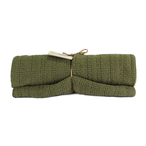 100% Cotton Utility Blanket – Lightweight 60x48 Inch Soft Throw | Made in USA Carolina Cottons  Utility Blankets
