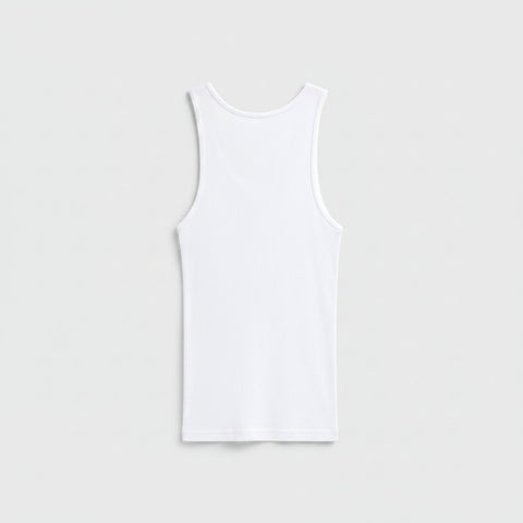Mens Classic Ribbed Tank Top 2X1 Texture – Comfortable Stretch Fit | Made in USA Apparel Essentials US Standard Apparel  product
