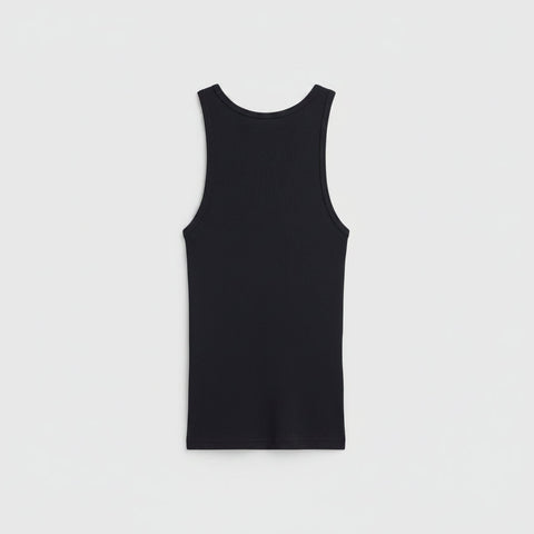 Mens Classic Ribbed Tank Top 2X1 Texture – Comfortable Stretch Fit | Made in USA Apparel Essentials US Standard Apparel  product