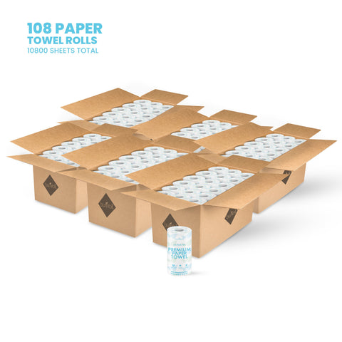Bumroll Eco-Friendly Toilet Paper – 12 Rolls 400 Sheets 2-Ply | Made in USA Bumroll 