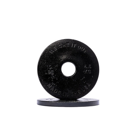 Cast Iron Precision Weight Plate Pairs – Durable Gym Plates | Made in USA Weight It Out 