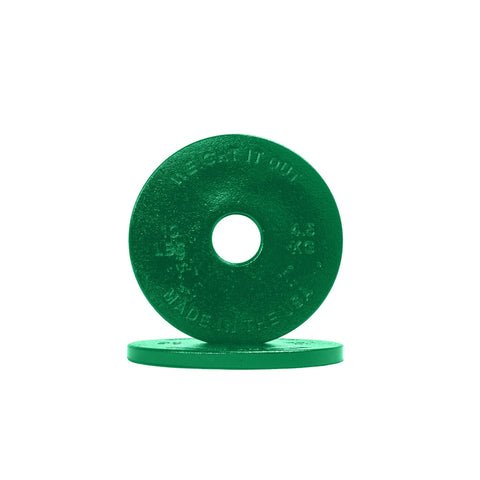 Cast Iron Precision Weight Plate Pairs – Durable Gym Plates | Made in USA Weight It Out 