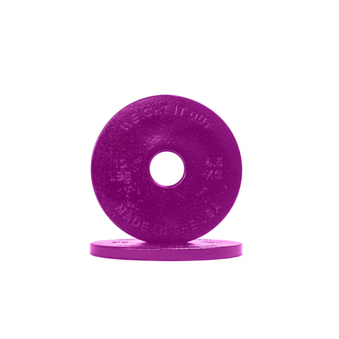 Cast Iron Precision Weight Plate Pairs – Durable Gym Plates | Made in USA Weight It Out 