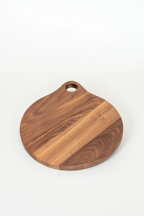 12 Inch Round Hardwood Cheese Board – Food Grade Finish Cutting Tray | Made in USA Amish Craftsmanship Millstream Home  Kitchen + Dining