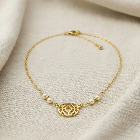 14 Inch 14K Gold Filled Pearl Filigree Choker Necklace – Handmade in Montana Alexa Martha Designs  Necklaces