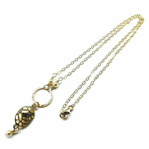 14 KT Gold-Filled Amethyst Crystal Filigree Necklace – Handmade Jewelry | Made in USA Alexa Martha Designs  Necklace