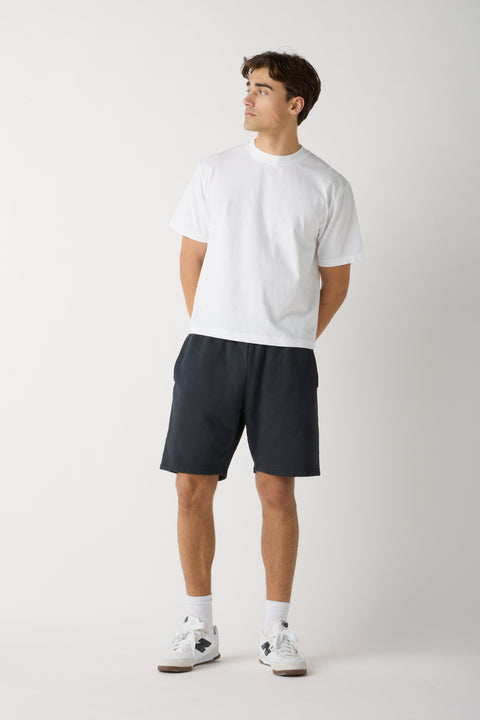 Unisex Cotton Crop T-Shirt – Boxy Fit Modern Layering Tee | Made in Los Angeles USA US Standard Apparel  product