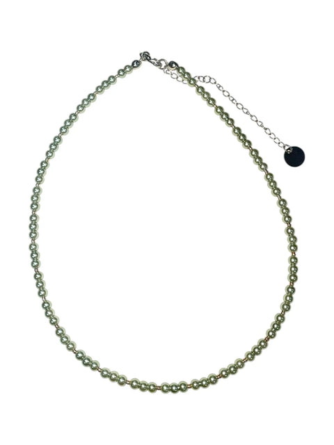 16 Inch Stainless Steel Pearl Necklace With 3 Inch Extender – Adjustable Pearl Chain Design | Made in USA Michelle Marie Boutique  Necklaces