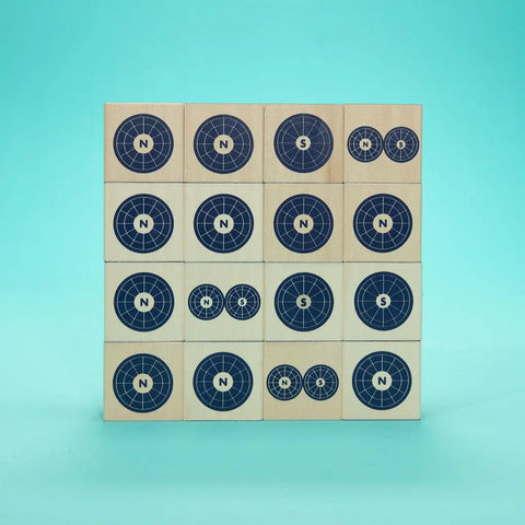 16-Piece Wooden Constellation Educational Blocks – 1.75 Inch Cubes for Kids | Made in USA by Uncle Goose Uncle Goose  Discovery