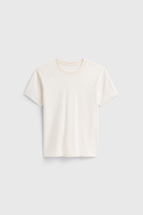 Unisex Daily T-Shirt – Premium 5.5 oz Compact Cotton Tee – Made in Los Angeles USA | Timeless Essential Apparel US Standard Apparel  product
