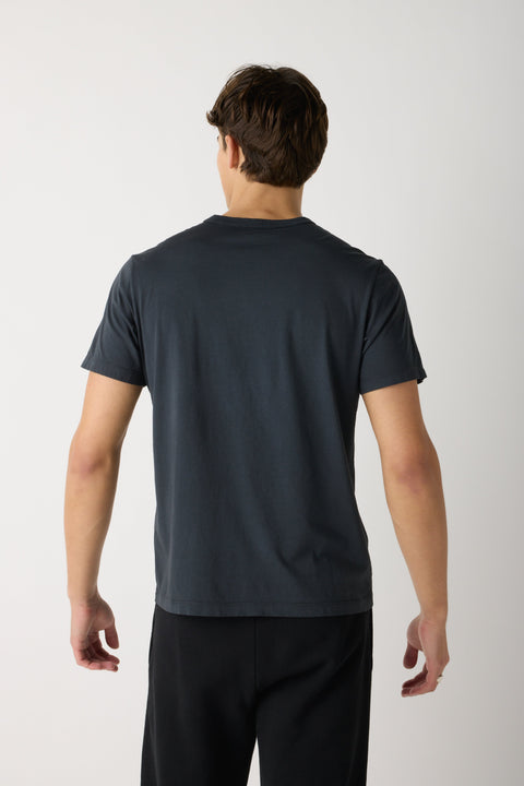 Sean's Lightweight Fitted Tee – 4 oz Fine Gauge Combed Cotton Unisex Shirt | Made in USA US Standard Apparel  SS SIDE SEAM TEE