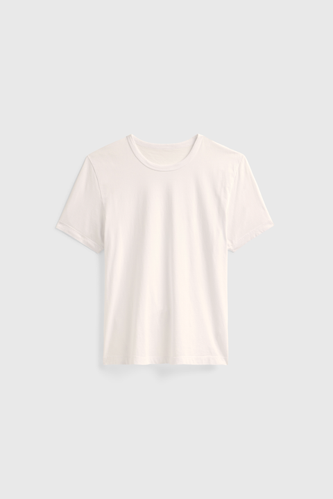 Sean's Lightweight Fitted Tee – 4 oz Fine Gauge Combed Cotton Unisex Shirt | Made in USA US Standard Apparel  SS SIDE SEAM TEE