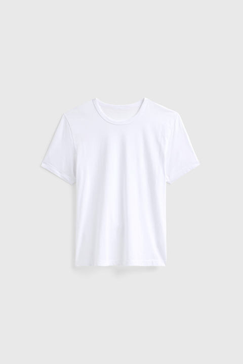 Sean's Lightweight Fitted Tee – 4 oz Fine Gauge Combed Cotton Unisex Shirt | Made in USA US Standard Apparel  SS SIDE SEAM TEE