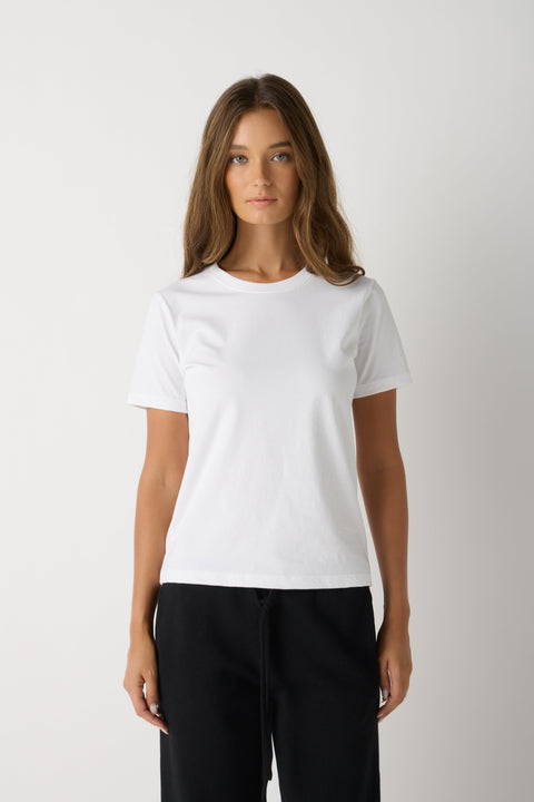 Classic Fit Women’s Cotton Tee Premium Fabric – Soft Combed Ring Spun Shirt | Made in USA US Standard Apparel  product