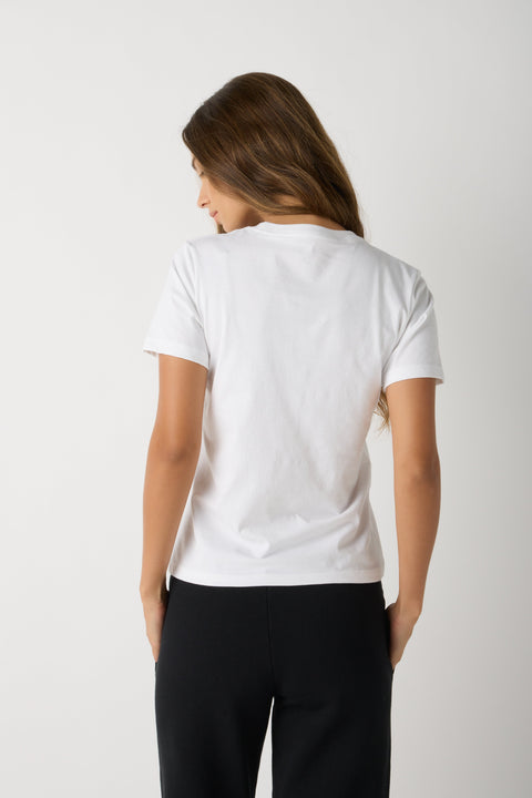 Classic Fit Women’s Cotton Tee Premium Fabric – Soft Combed Ring Spun Shirt | Made in USA US Standard Apparel  product