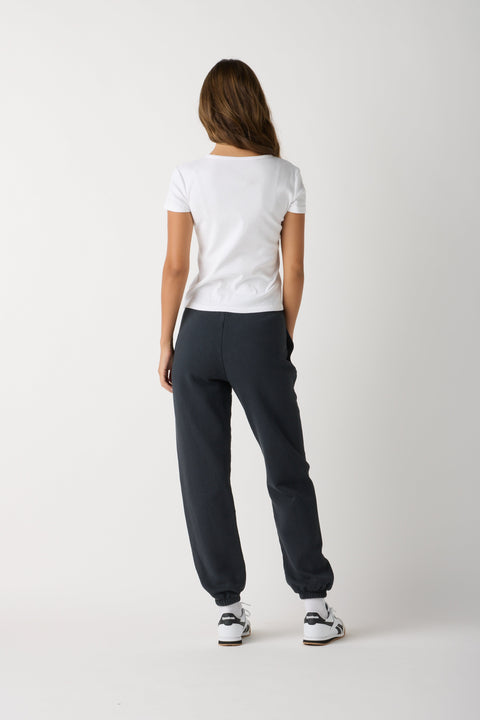 Women's 90s Inspired Ribbed Fitted Tee – 5.5 oz Combed Cotton | Premium Quality Made in USA US Standard Apparel  SS SIDE SEAM TEE