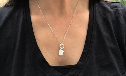 1776 Charm Necklace Liberty Cottage Design 