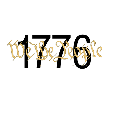 1776 We The People Organic Cotton Hoodie – Unisex Comfort – Made in USA Suede Kloth 