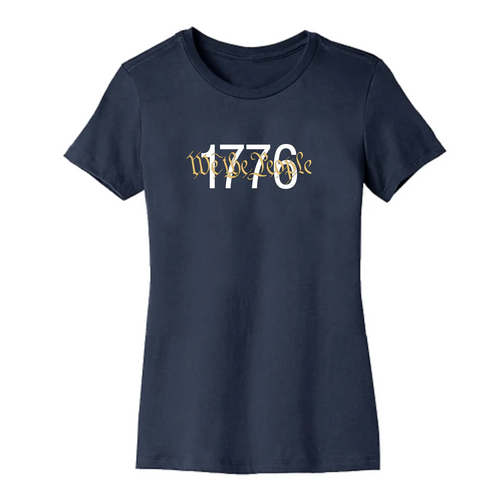 1776 We The People Organic Cotton Patriotic Unisex T-Shirt – Made in USA Suede Kloth 