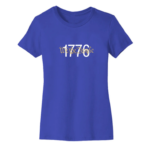 1776 We The People Organic Cotton Patriotic Unisex T-Shirt – Made in USA Suede Kloth 