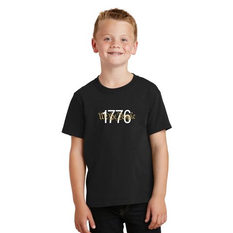 1776 We The People Organic Cotton Patriotic Unisex T-Shirt – Made in USA Suede Kloth 