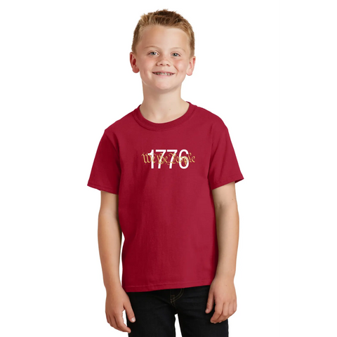1776 We The People Organic Cotton Patriotic Unisex T-Shirt – Made in USA Suede Kloth 