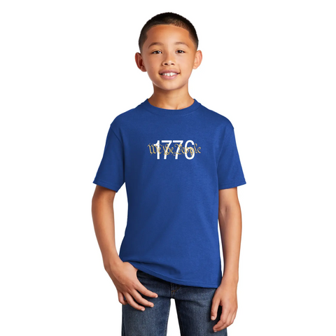 1776 We The People Organic Cotton Patriotic Unisex T-Shirt – Made in USA Suede Kloth 