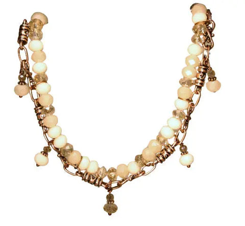 18 Inch Crystal Statement Necklace – Adjustable Alloy Chain – Michelle Marie Boutique | Made in USA Michelle Marie Boutique  Necklace