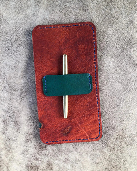 Handmade Rancher Log Sleeve with Leather Pen Loop – Durable Outdoor Gear | Made in USA Sully + Proper Supply 