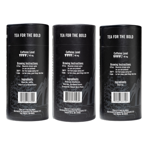 Premium Black Tea Trio – Artisan Blends – Sasquatch Tea Co | Made in USA Sasquatch Tea Co  Tea