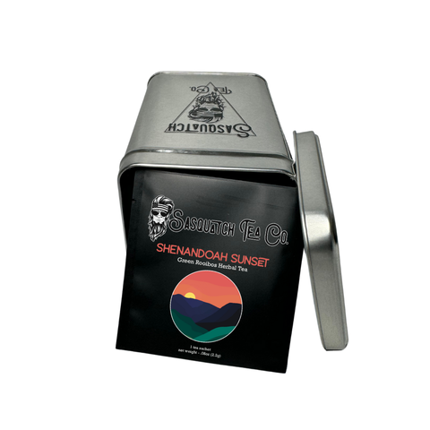 Shenandoah Sunset Green Rooibos Herbal Tea – 20 Sachets | Made in USA Sasquatch Tea Co  Tea