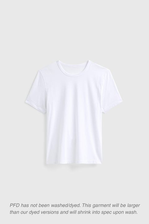 Sean's Lightweight Fitted Tee – 4 oz Fine Gauge Combed Cotton Unisex Shirt | Made in USA US Standard Apparel  SS SIDE SEAM TEE