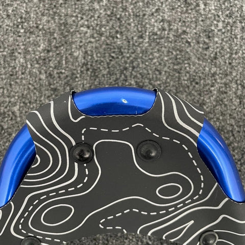 Men's Backcountry Snowshoes 32 Inch Big Sky Blue – Durable Design | Made in USA - Scratch & Save Crescent Moon  item