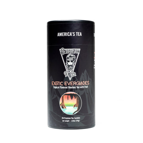 Exotic Everglades Rooibos Fruit Tea Blend – Tropical Herbal Infusion | Made in USA Sasquatch Tea Co  Tea