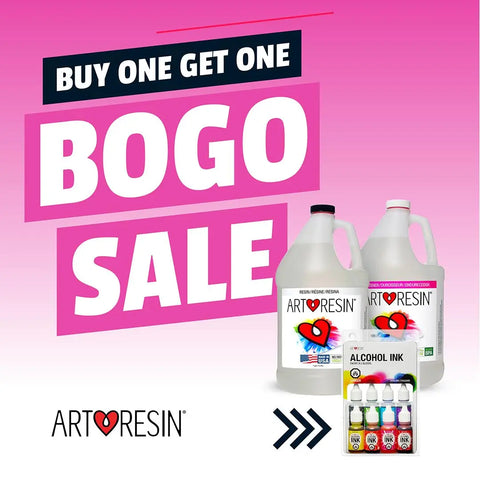 2 Gallon Epoxy Resin Kit – Crystal Clear ArtResin | Non-Toxic, Food Safe, USA-Made ArtResin  Artists Epoxy Resin